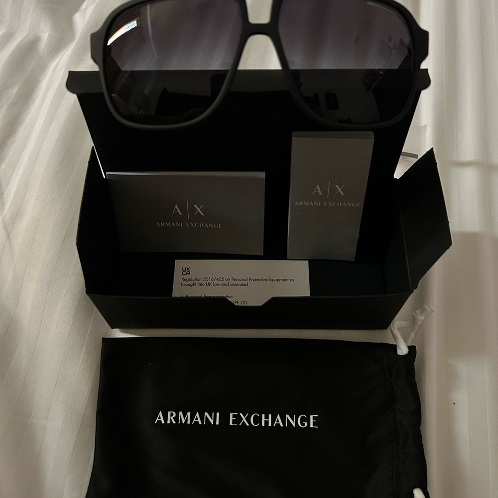 Giorgio Armani Black Sunglasses